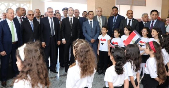 وزير التعليم يفتتح المدرسة الرسمية الدولية بمحافظة كفر الشيخ 