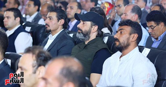 ياسر جلال وكريم عبد العزيز والعوضى في العريش .. فيديو