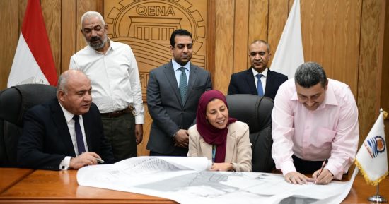 محافظ قنا يعتمد المخطط الاستراتيجى لمدينة نجع حمادى
