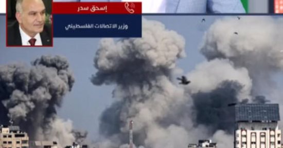 وزير الاتصالات الفلسطينى: تواصلت مع مصر لتقوية الشبكات وكان الرد إيجابيا وسريعا