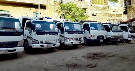 مدينة الأقصر تستعد لموسم الشتاء بمراجعة وصيانة السيارات والمعدات.. صور