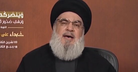 حسن نصر الله: ردنا على تجاوزات إسرائيل سيحصل لأننا فى مواجهة حقيقية