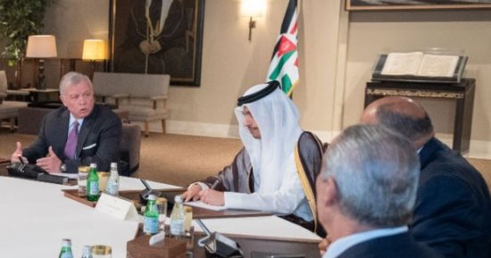 ملك الأردن: على الدول العربية الضغط لوقف الحرب على غزة