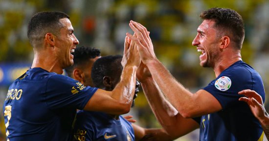 رونالدو يقود النصر لإسقاط الخليج بمشاركة شريف.. فيديو