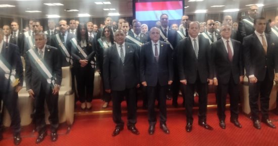 بدء مراسم أداء حلف اليمين لأعضاء هيئة قضايا الدولة أمام وزير العدل.. صور