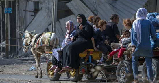 واشنطن تعارض النقل القسرى للفلسطينيين إلى خارج قطاع غزة