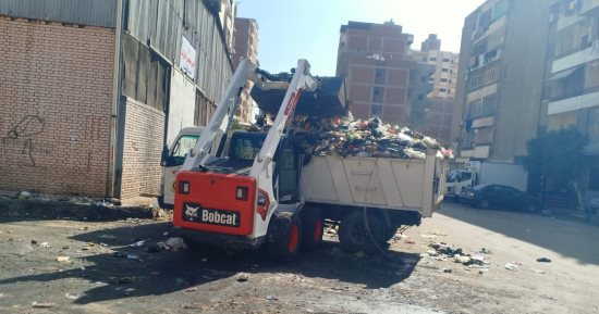 محافظ الدقهلية: رفع 970 طن قمامة ومخلفات صلبة بالمنصورة على مدار يومين
