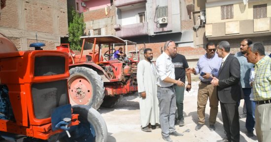 محافظ الغربية يتفقد تطوير أرض المجزر القديم وصيانة معدات مركز ومدينة طنطا
