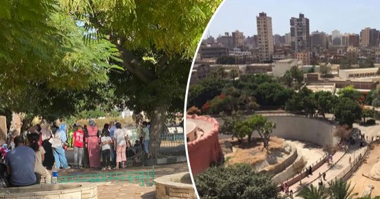 إقبال كبير على حديقة حيوان الإسكندرية.. الحديقة تستقبل رحلات اليوم الواحد فى الإجازات الأسبوعية.. تثبيت سعر التذكرة عند 5 جنيهات للفرد.. ودعم متحف التاريخ الطبيعى بمحنطات جديدة .. صور