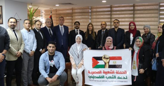 الحملة الشعبية لدعم فلسطين تعلن إطلاق أولى قوافلها 