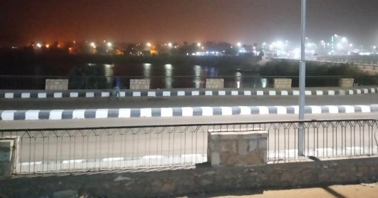 أمطار خفيفة تتساقط على مدينة أبوسمبل جنوب أسوان