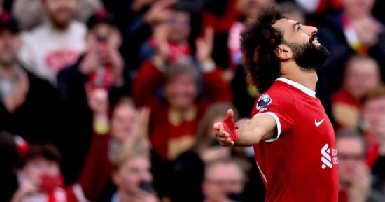  شبكة إنجليزية تداعب محمد صلاح وتعلن فوزه بجائزة لاعب الشهر بالبريميرليج