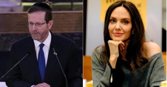 بجاحة إسرائيلية .. رئيس الاحتلال يهاجم أنجلينا جولى بسبب دعم غزة