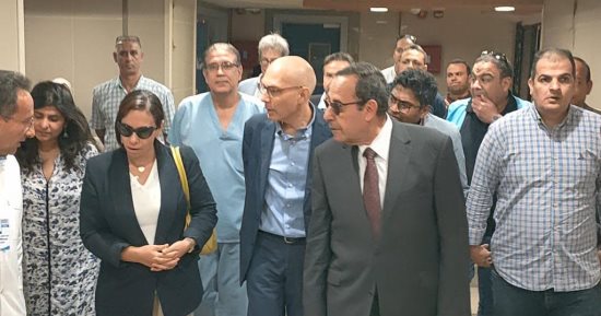 محافظ شمال سيناء يستقبل مفوض الأمم المتحدة لحقوق الإنسان