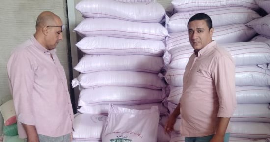 التحفظ على 5 أطنان أعلاف مجهولة المصدر فى حملات تموينية بالإسكندرية