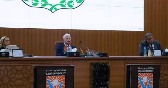 محافظ جنوب سيناء: نحن في اختبار صعب ولابد من الوقوف صفا واحدا خلف القياده السياسية