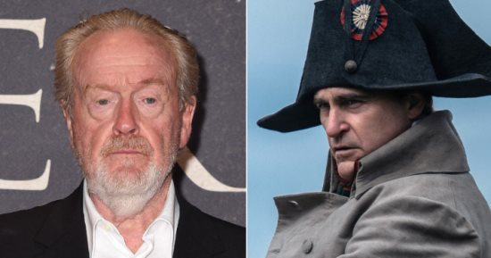 مخرج "Napoleon" ريدلى سكوت يرد على منتقدى فيلمه