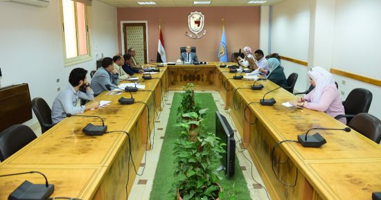الأعلى للجامعات يرشح جامعة سوهاج لإطلاق منصة إلكترونية جديدة لتدريب الطلاب