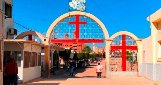 المولد القبطى الأشهر فى جنوب الصعيد يبدأ السبت المقبل.. دير مارجرجس بجبل الرزيقات ينهى تجهيزاته لبدء العيد السنوى لتكريس أول كنيسة باسم مارجرجس فى مدينة اللد بفلسطين "صور"