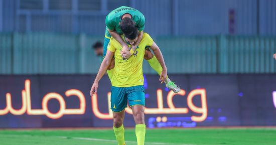 محمد شريف يعود للتسجيل فى الدوري السعودي بعد 67 يوما صيام.. فيديو 