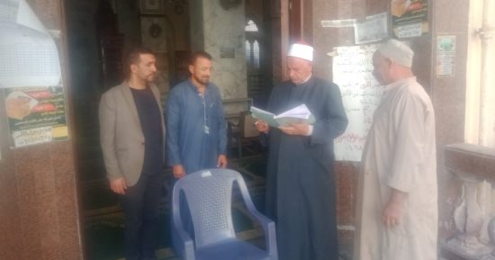 وكيل أوقاف الإسكندرية يتفقد عددا من المساجد للوقوف على استعدادات فصل الشتاء