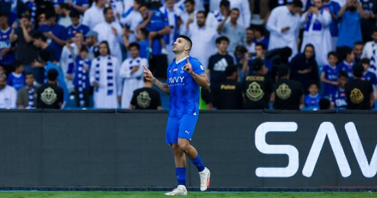 الدورى السعودى.. ميتروفيتش نجم الهلال يسجل رقما قياسيا