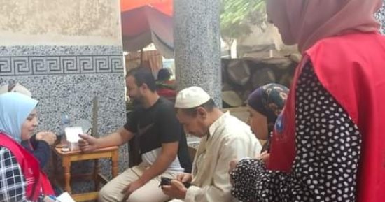 قافلة طبية مجانية لأهالى عزبة حوض 12 بالمنتزة ثان ضمن مبادرة 100 يوم صحة 