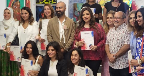 فنانون تشكيليون يخصصون 20% من حصيلة بيع لوحاتهم لصالح فلسطين