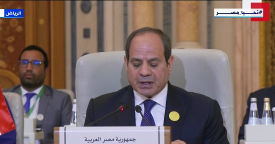 الرئيس السيسى: الشعب الفلسطينى يتعرض للقتل والحصار ويعانى ممارسات لا إنسانية