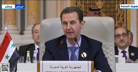بشار الأسد: فلسطين هى القضية والحديث عن غزة بشكل منفرد يضيع البوصلة