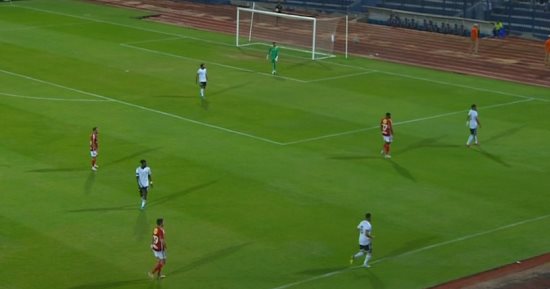 الشوط الأول.. الأهلي يتعادل مع الجونة 1/1 فى دوري nile