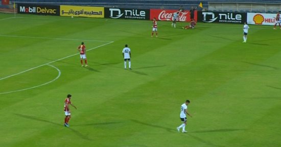 بلحاج يتعادل للجونة فى مرمى الأهلي 1/1 من ضربة جزاء