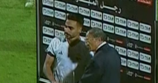 أيمن موكا رجل مباراة الأهلي والجونة فى دوري nile