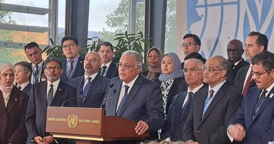 بعثة مصر فى جنيف وممثلو 71 دولة يطلقون نداءً دولياً حول الوضع فى غزة