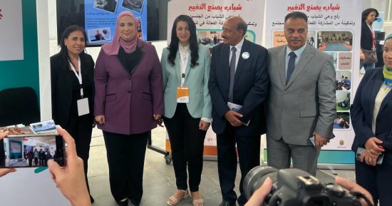 وزيرة التضامن تشهد فعاليات مشروع تكافؤ الفرص والتنمية الاجتماعية بالأسمرات