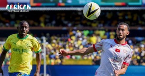موديبا يعزز تقدم صن داونز بهدف ثانٍ أمام الوداد فى الدقيقة 53.. فيديو 