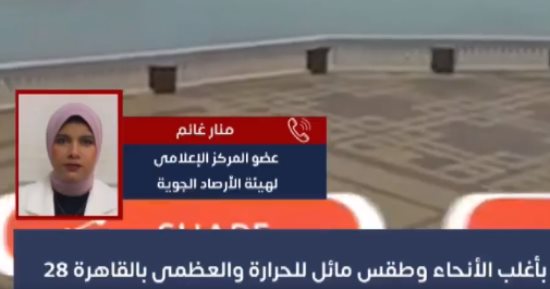 أمطار رعدية وغيوم وتقلبات جوية.. الأرصاد تكشف تفاصيل حالة الطقس.. فيديو 