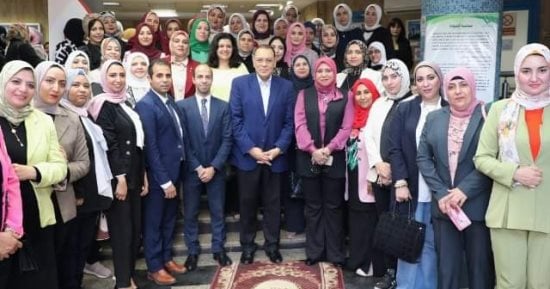 تنفيذ برنامج "المرأة تقود في المحافظات المصرية" بمكتبة مصر العامة بالزقازيق