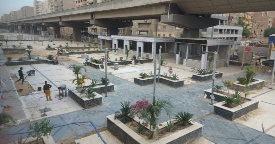 منطقة استثمارية ترفيهية أعلى قطاع ترعة المريوطية المغطى بمدخل فيصل.. صور