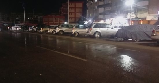 هطول أمطار على مدينتى بورسعيد وبورفؤاد.. صور