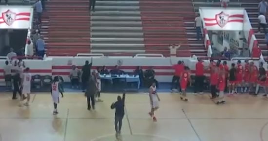 فريق سلة الأهلى يتقدم على الزمالك بفارق 16 نقطة بعد انتهاء الفترة الثالثة