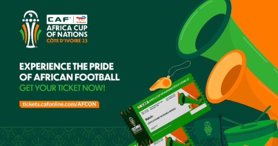 كاف يعلن انطلاق بيع تذاكر بطولة أمم أفريقيا 2023 رسميًا