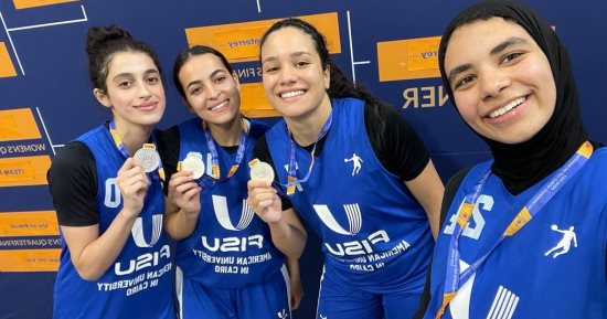 منتخب مصر للجامعات طالبات يفوز بالمركز الثانى بطولة كأس العالم لكرة السلة 3X3 