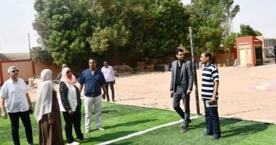 نائب محافظ أسوان تتفقد نسب ومعدلات تنفيذ مشروعات إنشاء المدارس