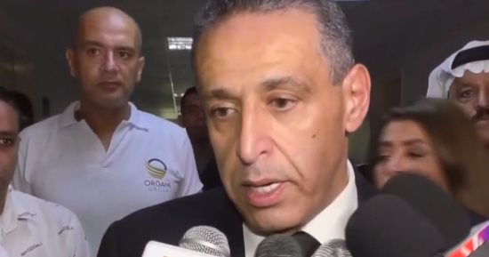 القناة الأولى تبرز تجهيزات قافلة "المتحدة للخدمات الإعلامية" لأهالينا فى غزة