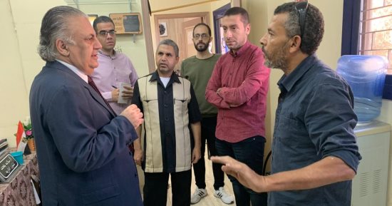 وكيل صحة الدقهلية يتفقد مستشفى الجلدية و الجذام ويطمئن على سير العمل