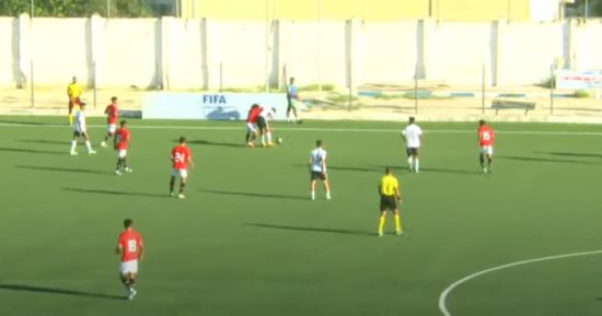 منتخب الشباب يتأخر أمام ليبيا 1 / 0 فى الشوط الأول ببطولة شمال أفريقيا