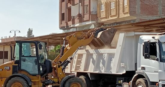 رفع 35 ألف طن تراكمات قمامة ونواتج هدم فى المنوفية.. صور