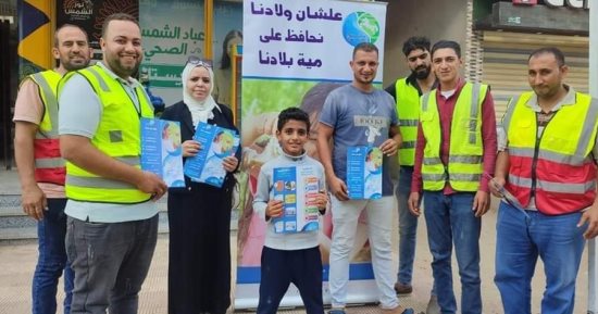 قوافل مائية توعوية بقرى مركزى أبو كبير وديرب نجم فى الشرقية