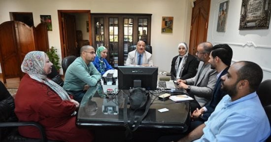 تفعيل منظومة البطاقة الجامعية الذكية بجامعة الفيوم